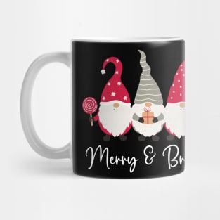 Merry And Bright Gnome Mug